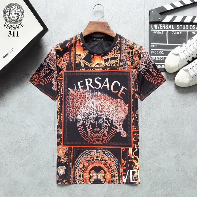 Versace short round collar T man M-XXXL-128